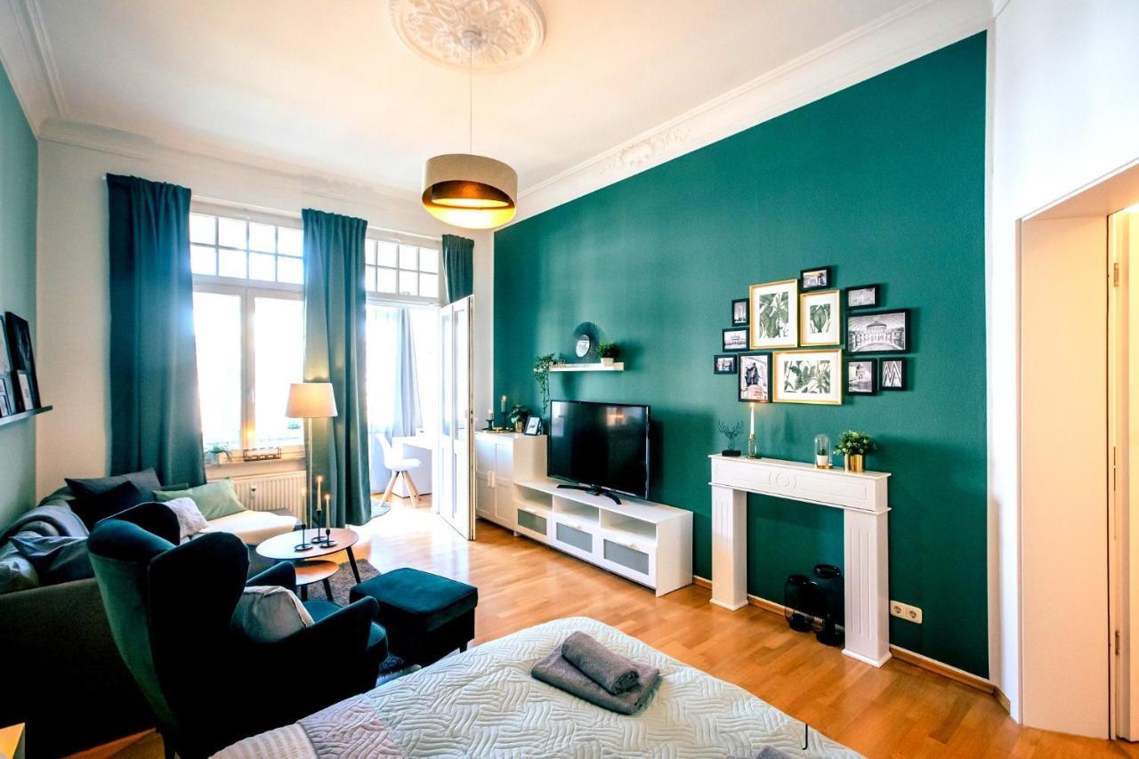 Gemuetliche Ferienwohnung Neben Der Arena Leipzig "Waldi" エクステリア 写真
