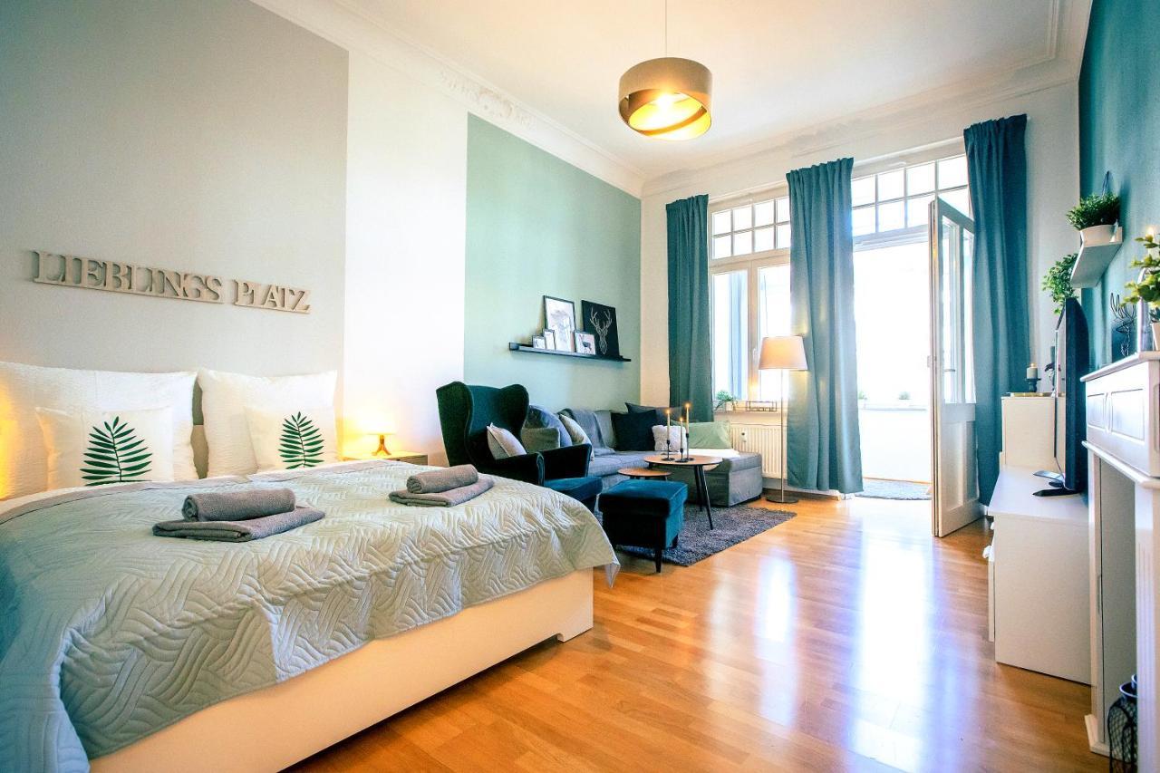 Gemuetliche Ferienwohnung Neben Der Arena Leipzig "Waldi" エクステリア 写真